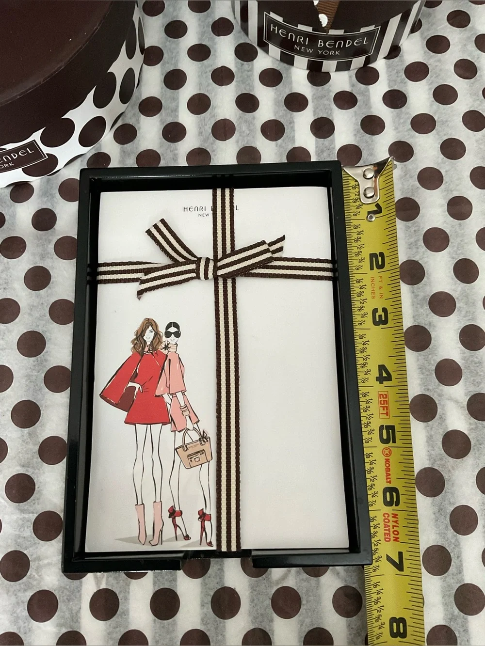 Henri Bendel Notepad Holder + Notepad with Designs by Megan Hess